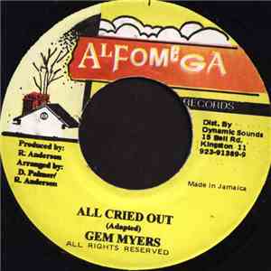 Gem Myers - All Cried Out album flac