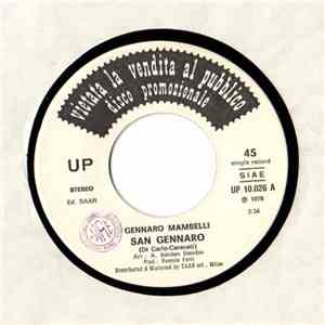 Gennaro Mambelli - San Gennaro / Vattenne album flac