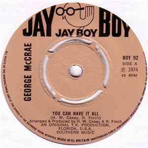 George McCrae - You Can Have It All album flac