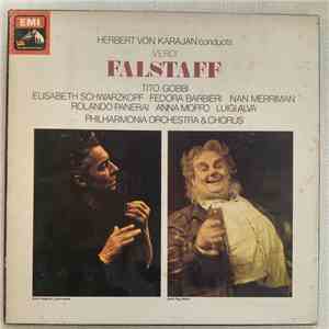 Herbert von Karajan Conducts Verdi, Philharmonia Orchestra & Chorus - Falstaff album flac