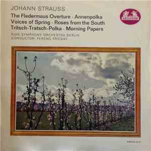 Johann Strauss / RIAS Symphony Orchestra Berlin Conductor: Ferenc Fricsay - Strauss Waltzes album flac