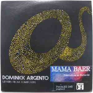 Mama Bär / Dominick Argento - Fahrradtour in Ehrfurcht/Letters From Composers album flac