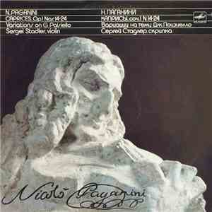 N. Paganini - Sergei Stadler - Caprices Op.1 Nos.14-24. Variations On G. Paisiello album flac