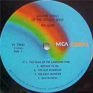 Rex Allen - Golden Songs Of The Golden West album flac