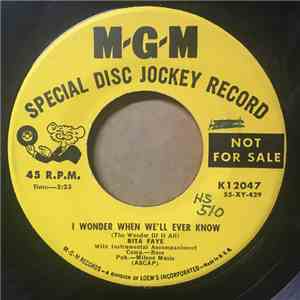 Rita Faye - I Wonder When We'll Ever Know / Wait For The Light To Shine album flac