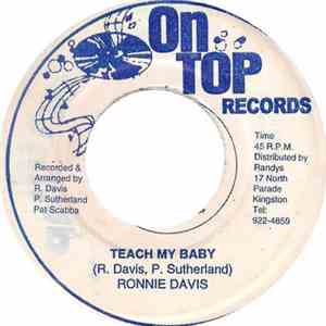 Ronnie Davis - Teach My Baby / My World album flac