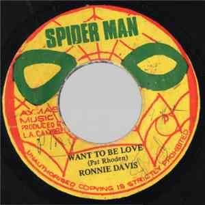 Ronnie Davis - Want To Be Love album flac