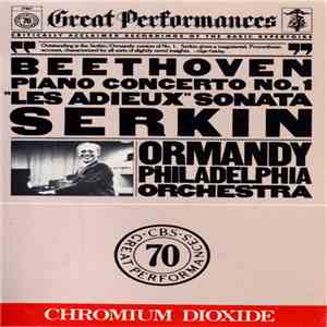 Serkin, Ormandy, Philadelphia Orchestra - Beethoven: Piano Concerto No. 1 / "Les Adieux" Sonata album flac