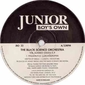 The Black Science Orchestra - The Altered States E.P album flac