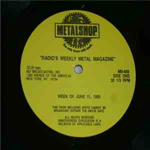 Various - Metalshop - Radio's Weekly Metal Magazine (Week Of June 11, 1993) album flac