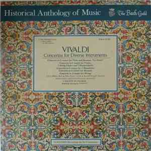 Vivaldi - I Solisti Di Zagreb, Antonio Janigro - Concertos For Diverse Instruments album flac