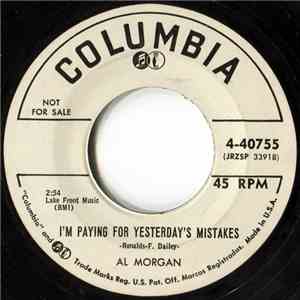 Al Morgan  - I'm Paying For Yesterday's Mistakes / Let's Dance The Ragtime, Darlin' album flac