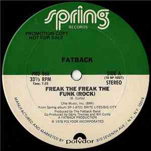 Fatback - Freak The Freak The Funk (Rock) / (Do The) Boogie Woogie album flac