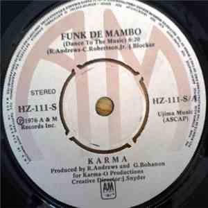 Karma  - Funk De Mambo (Dance To The Music) album flac