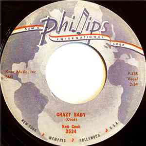 Ken Cook - Crazy Baby / I Was A Fool album flac