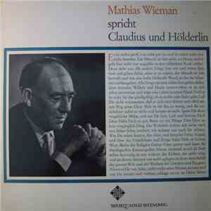 Mathias Wieman - Spricht Claudius Und Hölderlin album flac