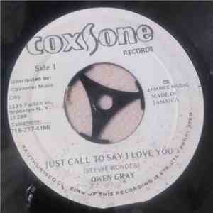Owen Gray - Just Call To Say I Love You album flac