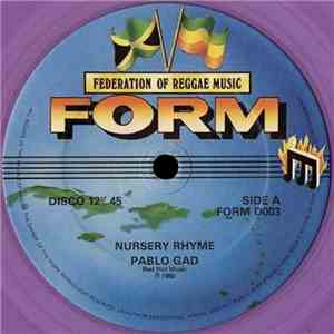 Pablo Gad - Nursery Rhyme / Bubbling Angelo album flac
