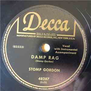Stomp Gordon - Damp Rag / Fat Mama Blues album flac